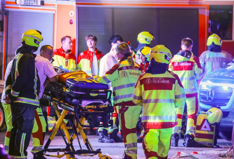 Twenty-nine people were injured and one killed in the attack on the Christopher Street Day party – as Berlin Pride is known locally – on July 25, 2026 [EPA]