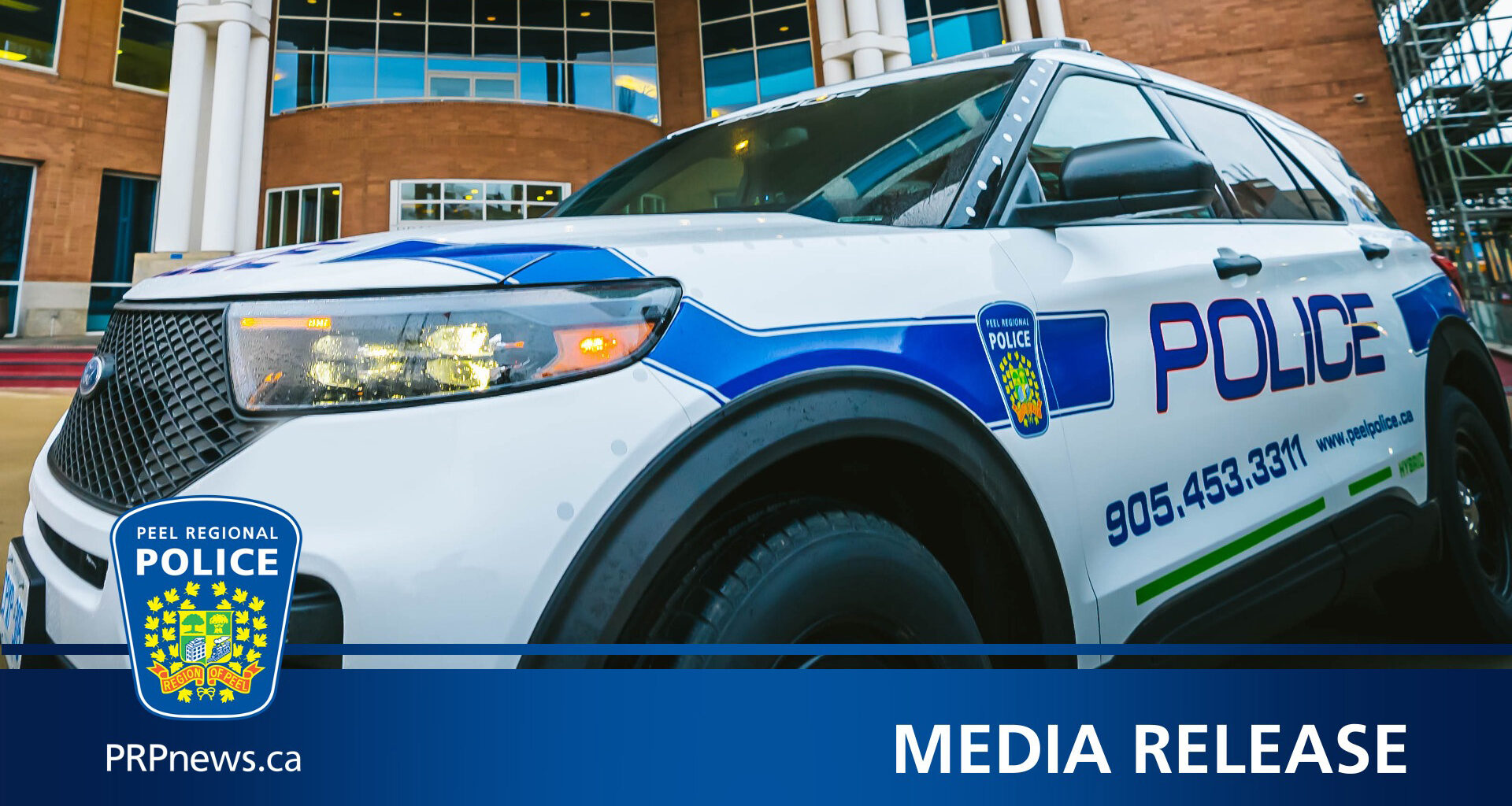 Peel Police Arrest a Male Youth in a Mississauga Sexual Assault