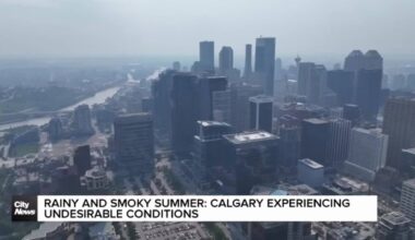 Rainy and smoky summer: Calgary experiencing undesirable conditions