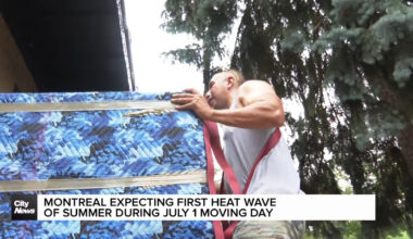 Sweltering conditions expected in Montreal for July 1 moving day
