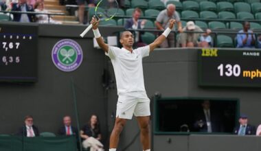 Canada's Auger-Aliassime beats Prizmic to advance to third round at Wimbledon