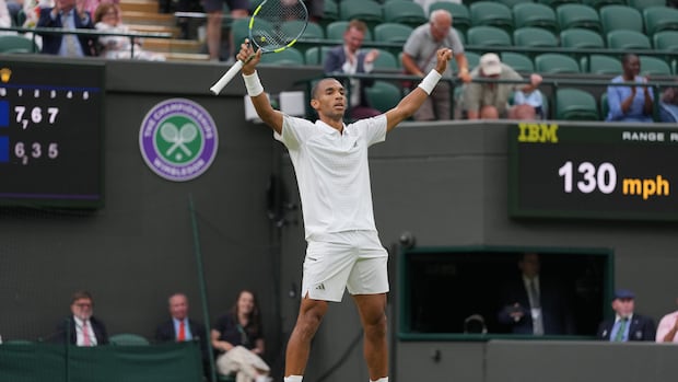 Canada's Auger-Aliassime beats Prizmic to advance to third round at Wimbledon