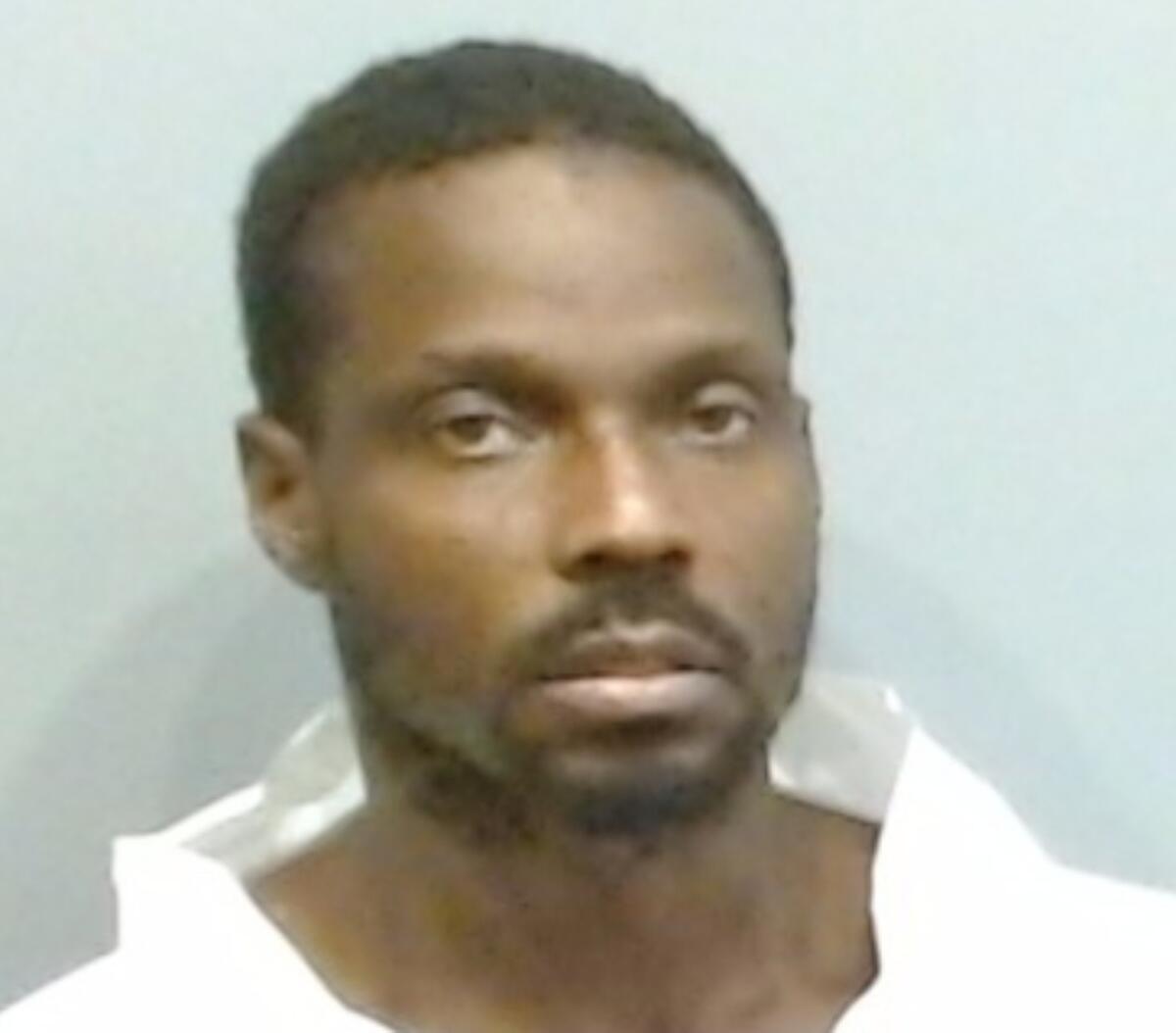A booking photo of Ciarre Campbell provided by the Fulton County Sheriff's Office on Wednesday.