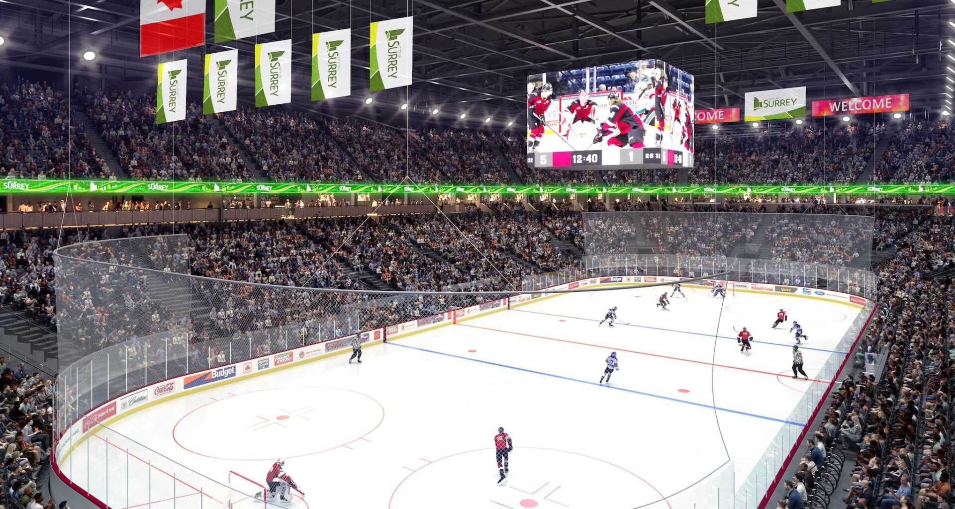vancouver giants surrey city centre arena 10355 King George Boulevard