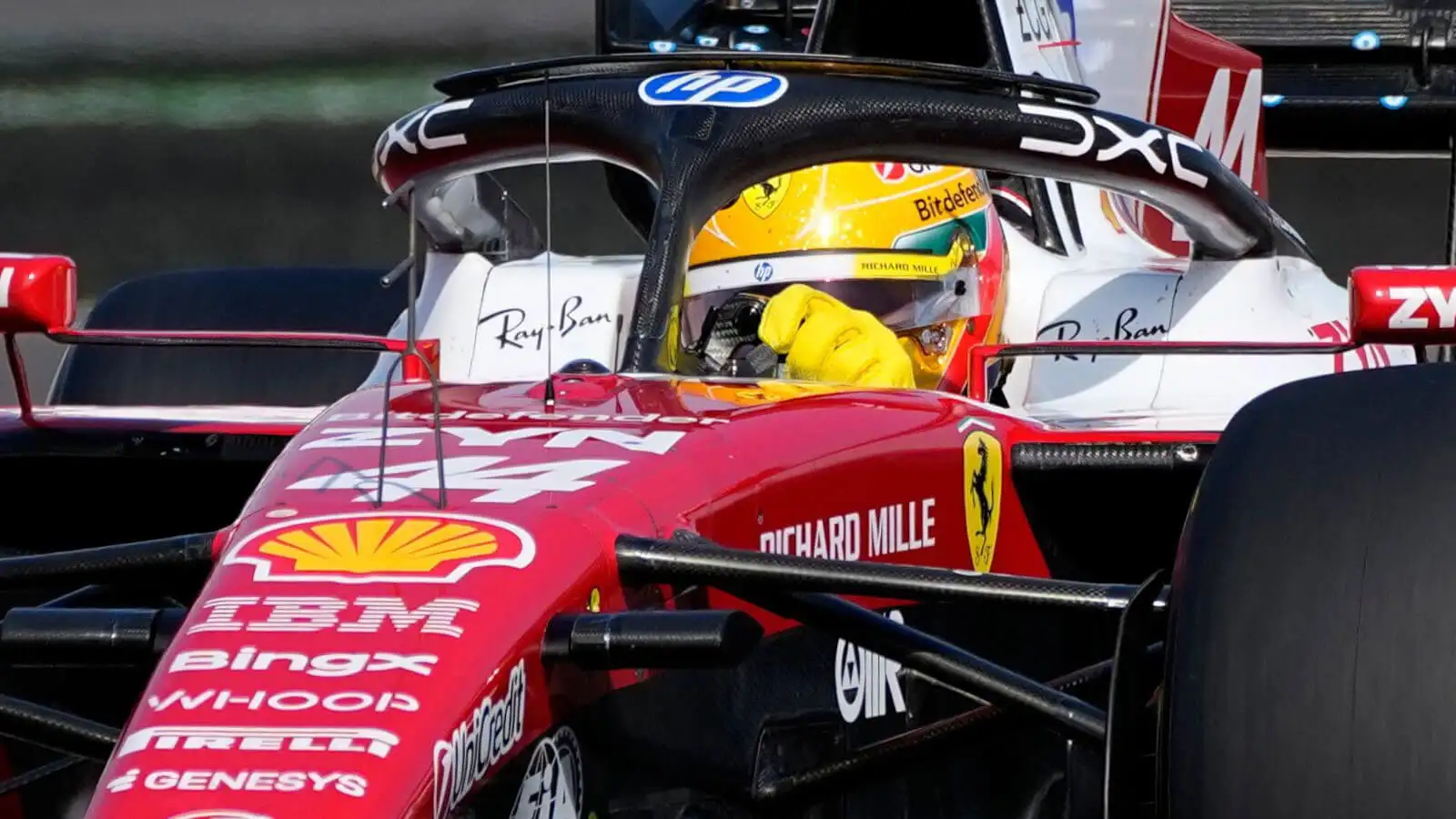 Lewis Hamilton takes British Grand Prix Sprint pole after beating Kimi Antonelli by 0.011s