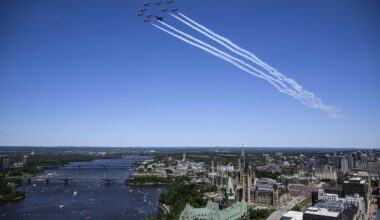 Canadian, American air forces to conduct joint flypast in Ottawa for Fourth of July | NanaimoNewsNOW