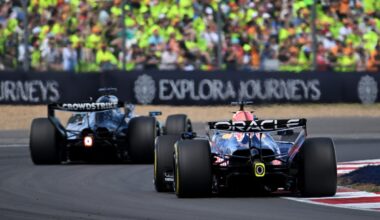 F1 drivers criticise ‘dangerous’ yo-yo racing in British GP sprint race