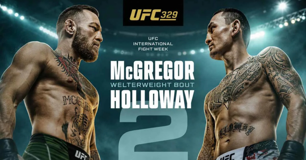 Max Holloway, Conor McGregor