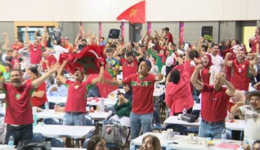 Morocco fans feel torn at Winnipeg watch party, with one saying it's like watching mom play dad