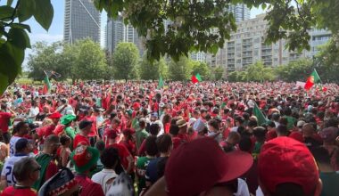 Fans in Toronto love the Portuguese national team and the squad is returning the adoration