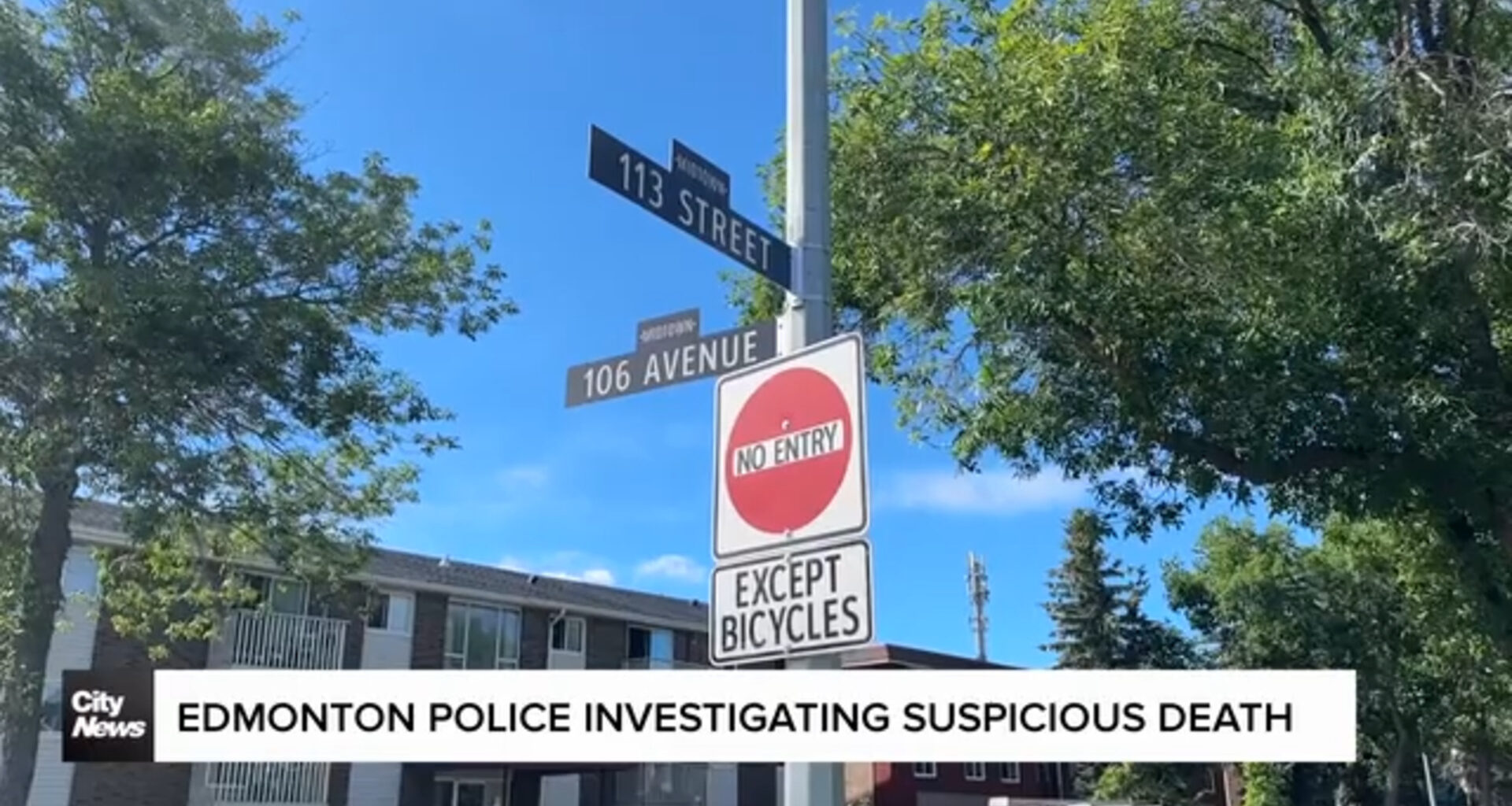 Edmonton police investigating suspicious death 