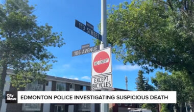 Edmonton police investigating suspicious death 