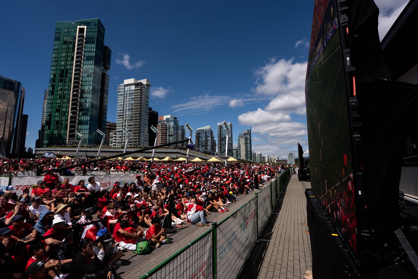 Canadian fans say they are proud of men’s soccer team despite loss to Morocco