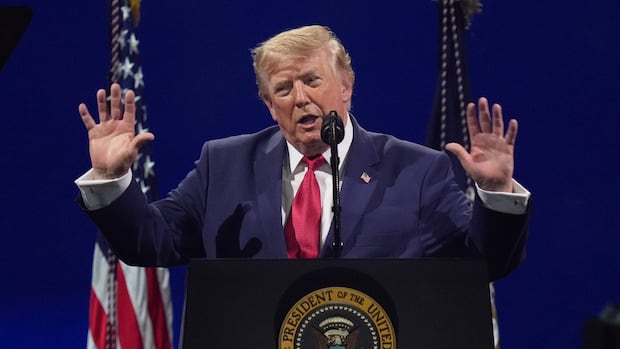 Trump targets Obamas again with doctored image posted on social media