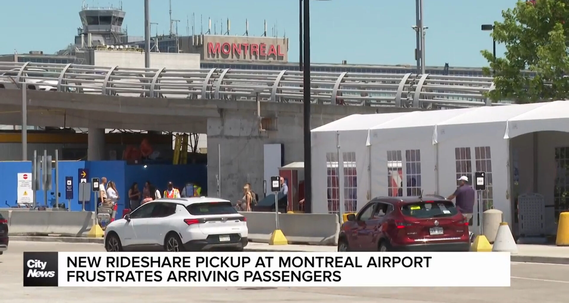 New rideshare pickup frustrates Montreal airport travellers