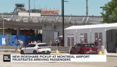 New rideshare pickup frustrates Montreal airport travellers