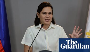 Sara Duterte: why is the Philippines vice-president facing an impeachment trial? | Philippines