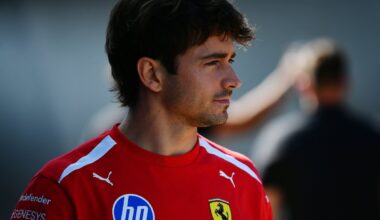 Who slept best after the F1 British GP: Charles Leclerc