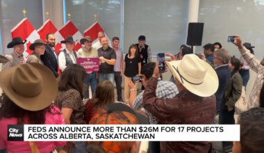 Federal government announces funding for projects across Alberta and Saskatchewan