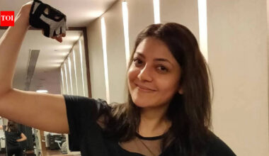 Kajal Aggarwal fitness routine: How Yoga, Kalari Payattu, pilates, 5 small vegetarian meals keep 'NB K111' energized and toned |