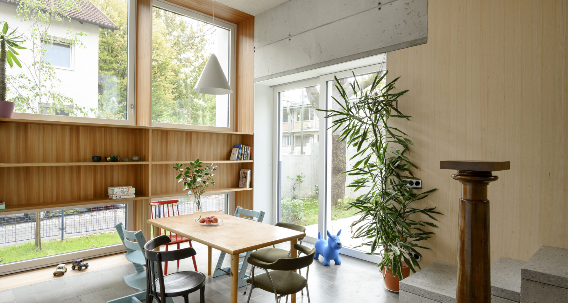 Renovation of two terraced houses of the housing cooperative "Progres - Mirje" Ljubljana / dans arhitekti