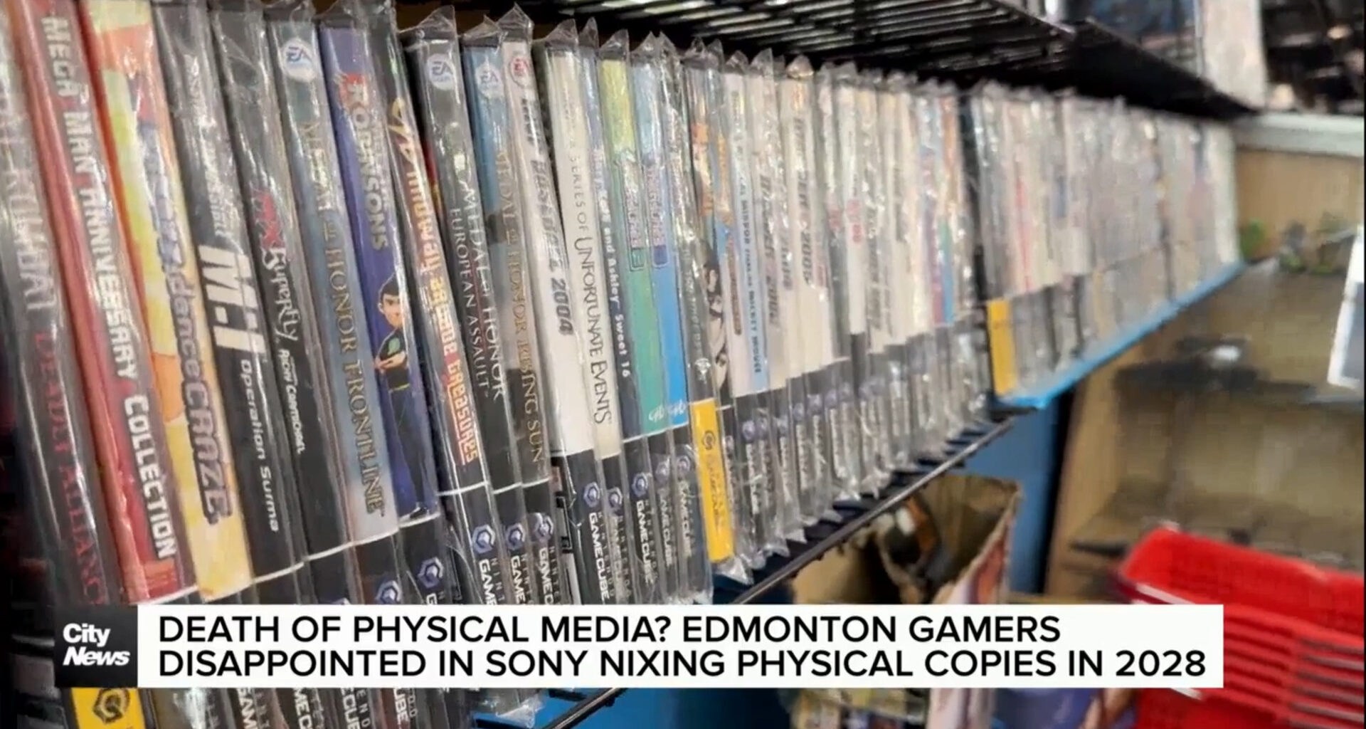 Death of physical media? Edmonton gamers disappointed Sony nixing physical copies in 2028. - CityNews Edmonton
