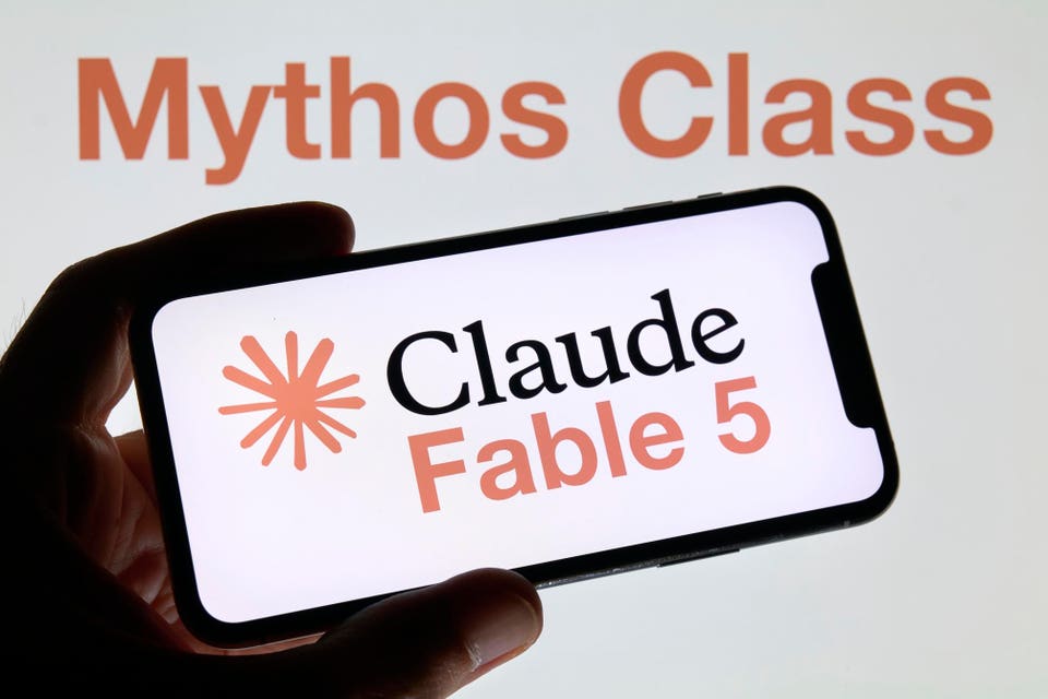 Claude Fable 5 Mythos-Class AI Model Photo Illustrations