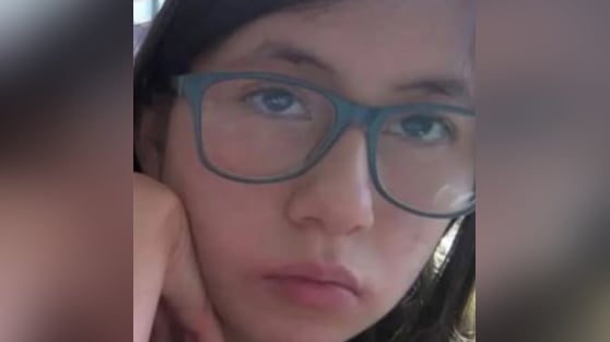 A headshot of a missing girl