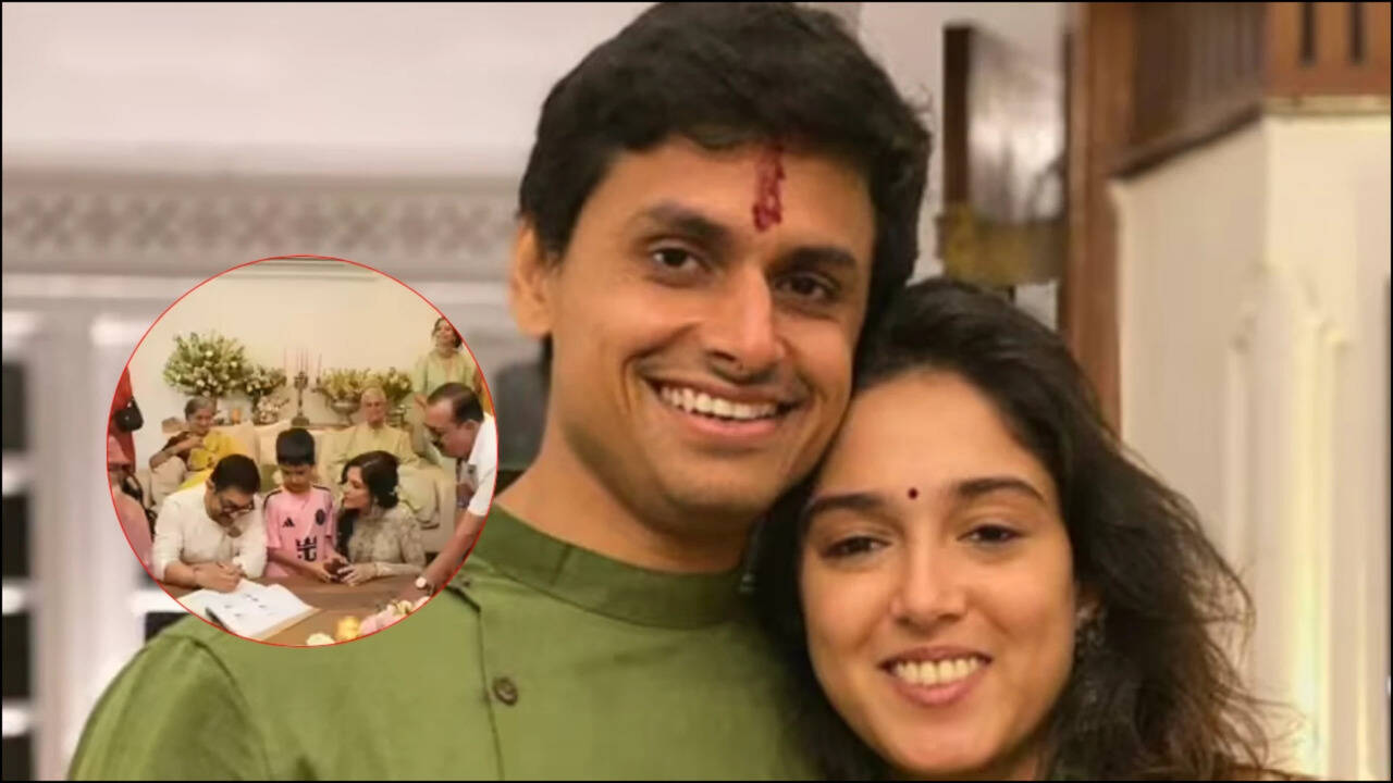 Aamir Khan And Gauri Spratt Wedding: ‘We’ll fight with this together’: Ira Khan and Nupur Shikhare’s video resurfaces as father Aamir Khan and Gauri Spratt tie the knot﻿ |