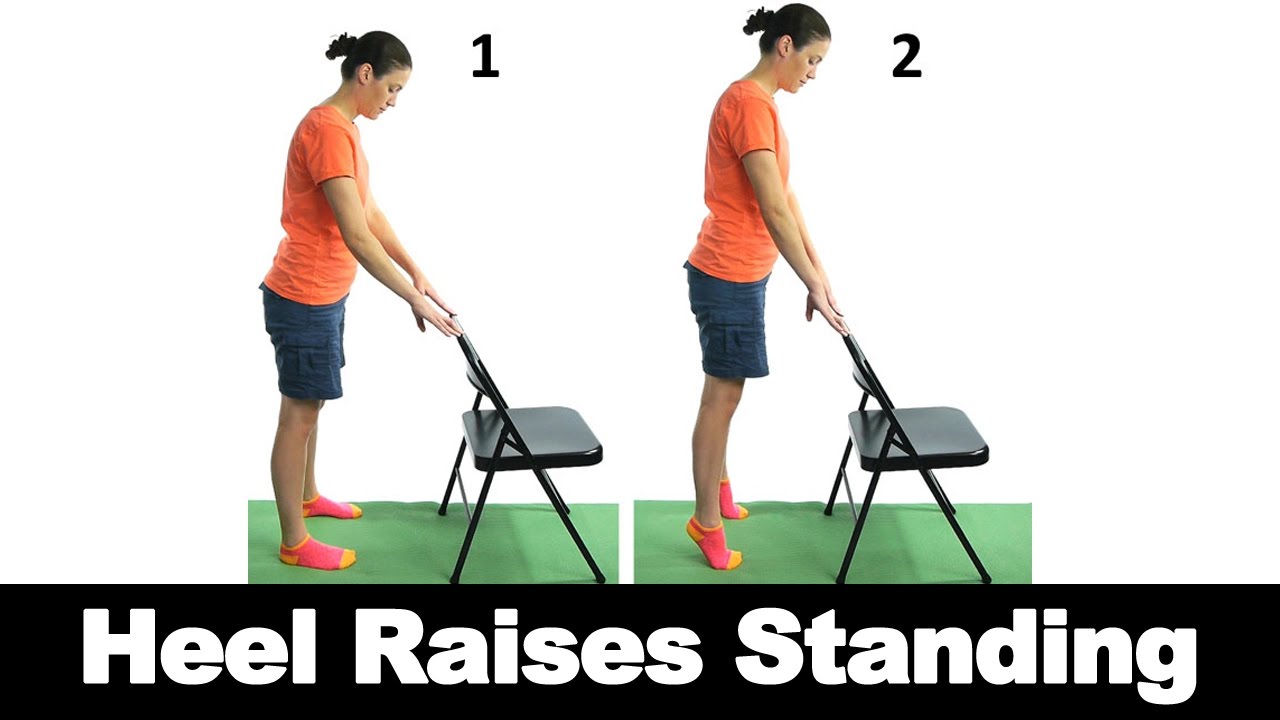 Heel Raises Standing - Ask Doctor Jo - YouTube