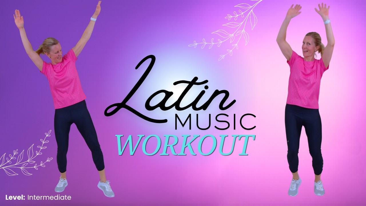 Turn Your Walk Into a Dance Party! 20-Min Latin Workout at Home (Over 50 Friendly) - YouTube
