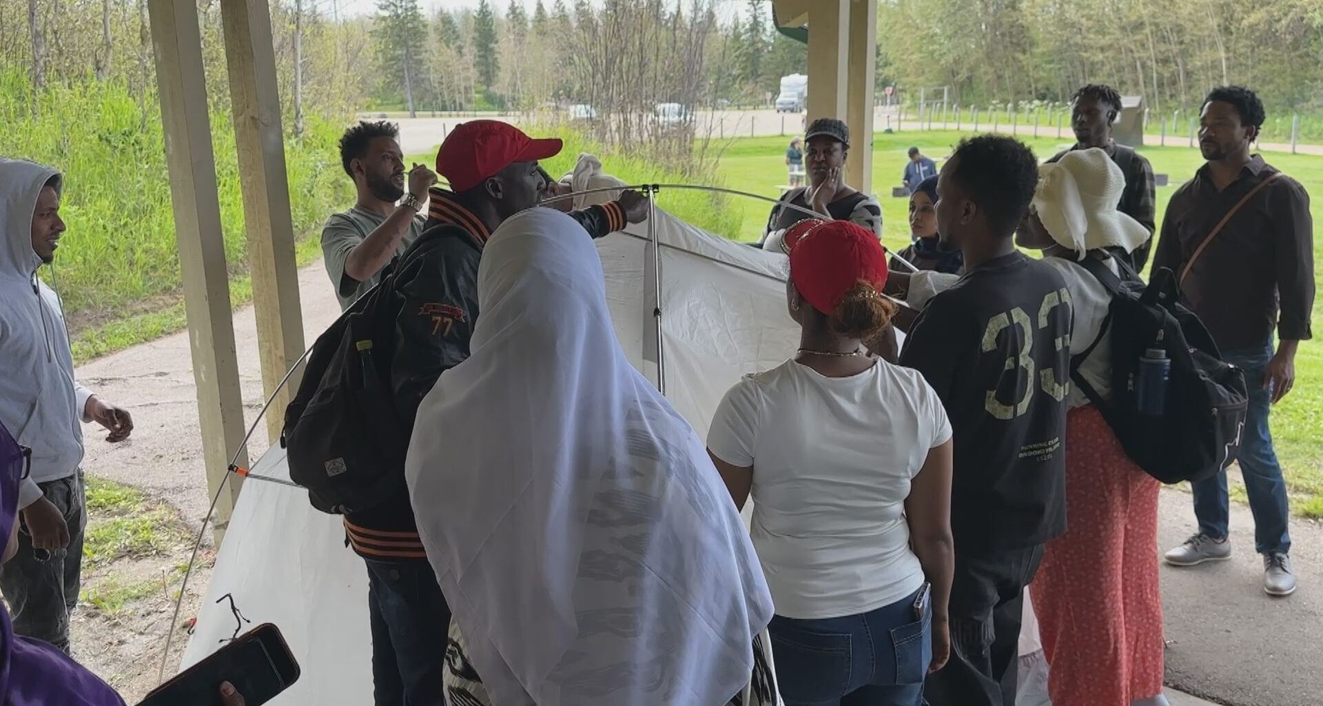S’mores and tents: Newcomers get first real glimpse of camping in Elk Island National Park