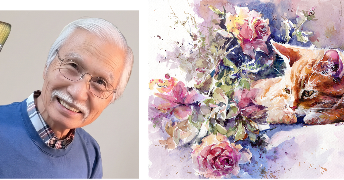 Grandpa Sensei solo art exhibition returning to Tokyo and he’ll be there every day of it