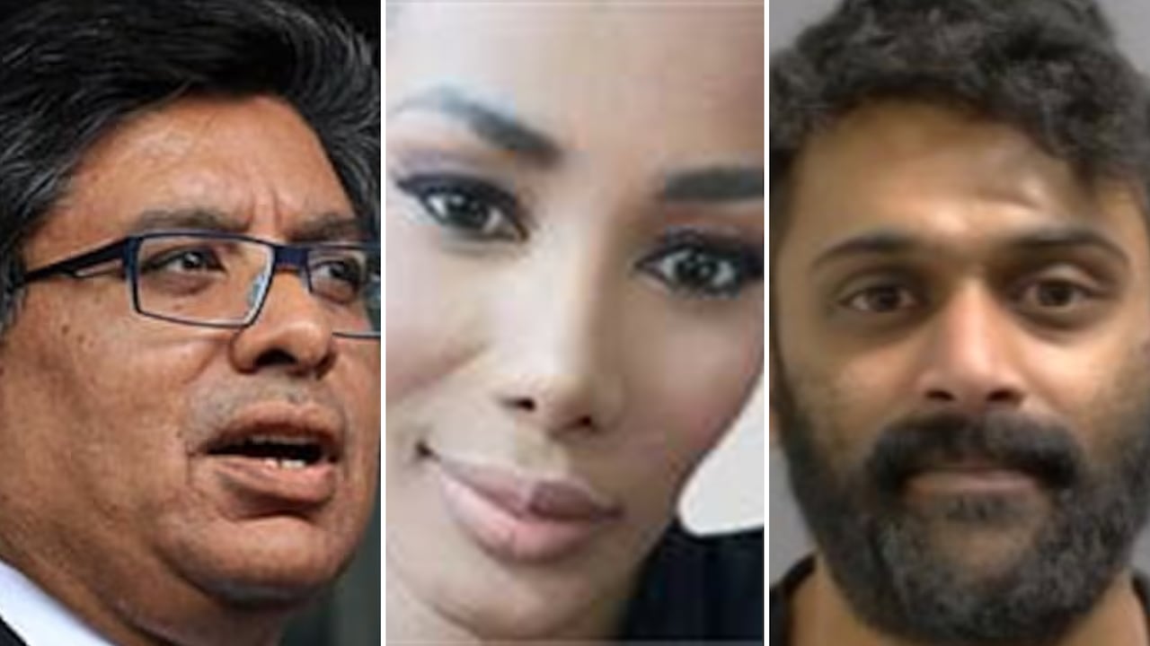 Two men and a woman