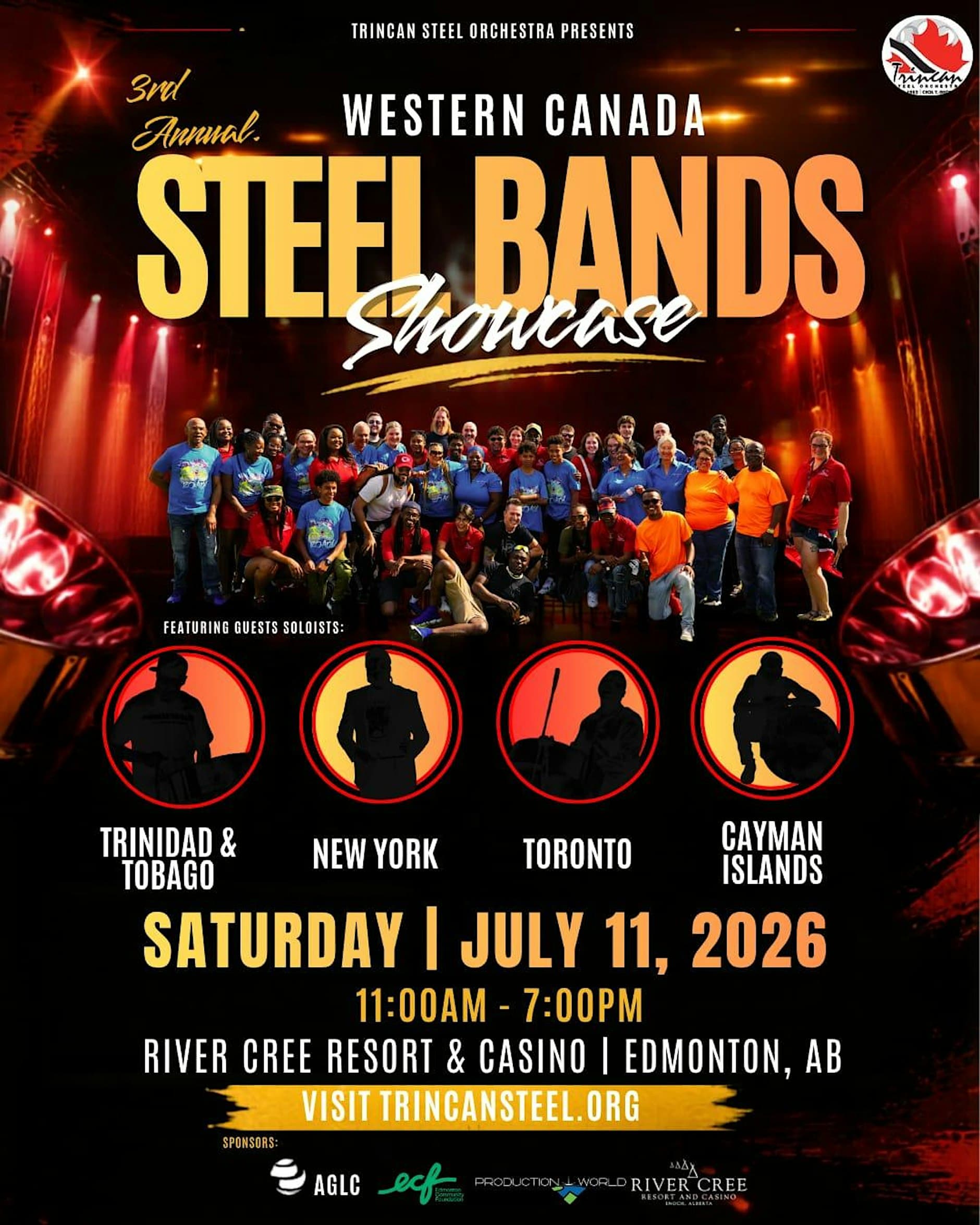 3rd Annual Western Canada Steel Bands Showcase