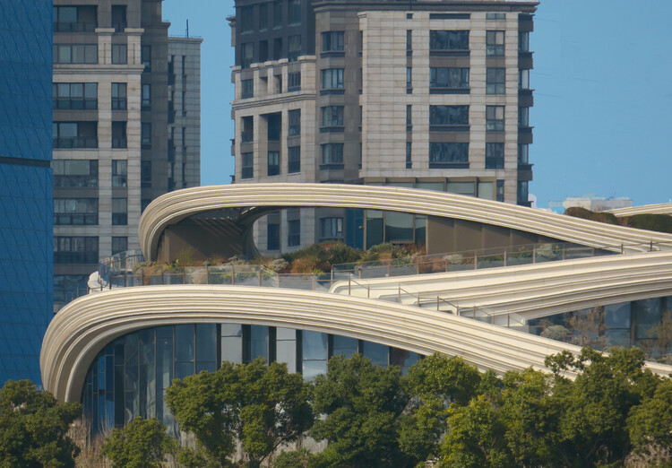 Paul Clemence Captures Heatherwick Studio's West Bund Orbit Along Shanghai's Huangpu River - Image 2 of 25