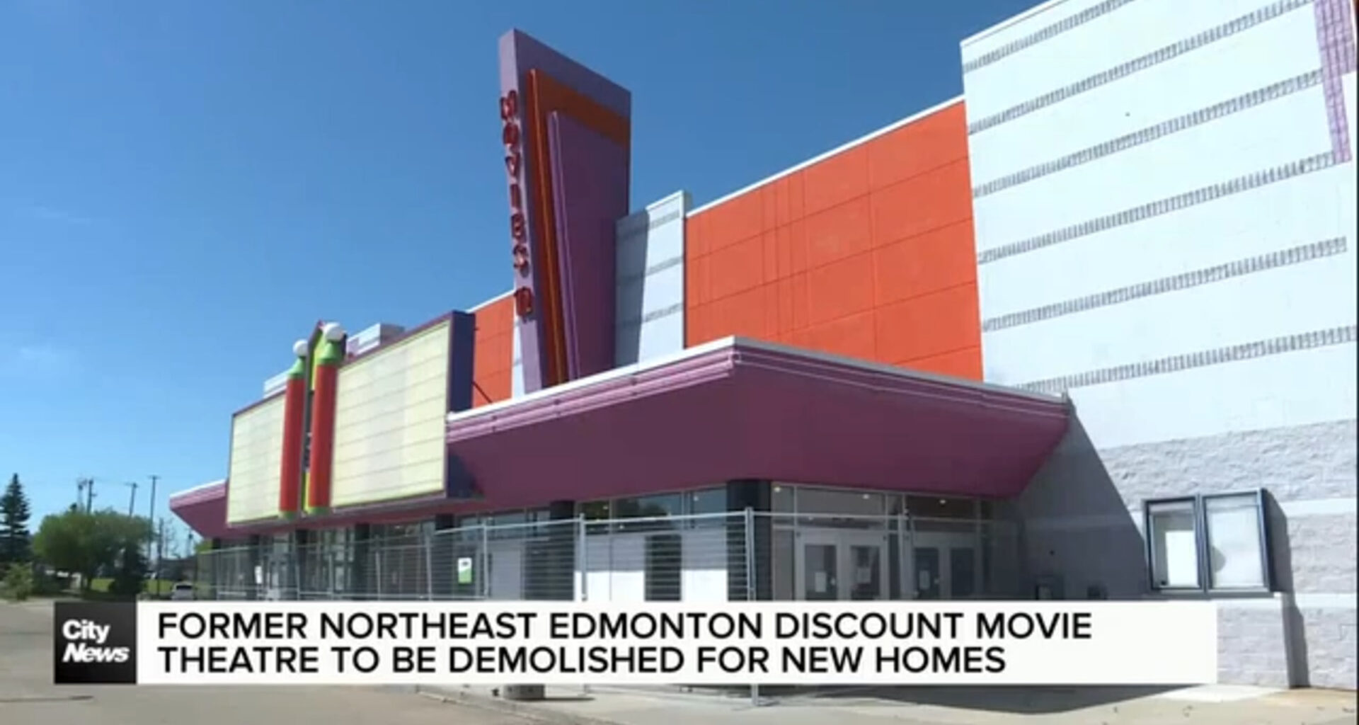 Former northeast Edmonton discount movie theatre to be demolished for new homes