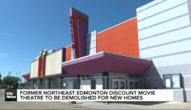 Former northeast Edmonton discount movie theatre to be demolished for new homes
