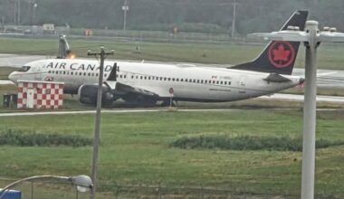 Air Canada flight veers off runway after landing at Montreal airport - CTV News