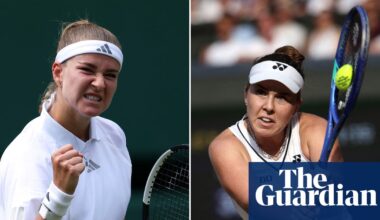 Muchova and Noskova latest in line of Czech talent to contest women’s Wimbledon final | Wimbledon 2026