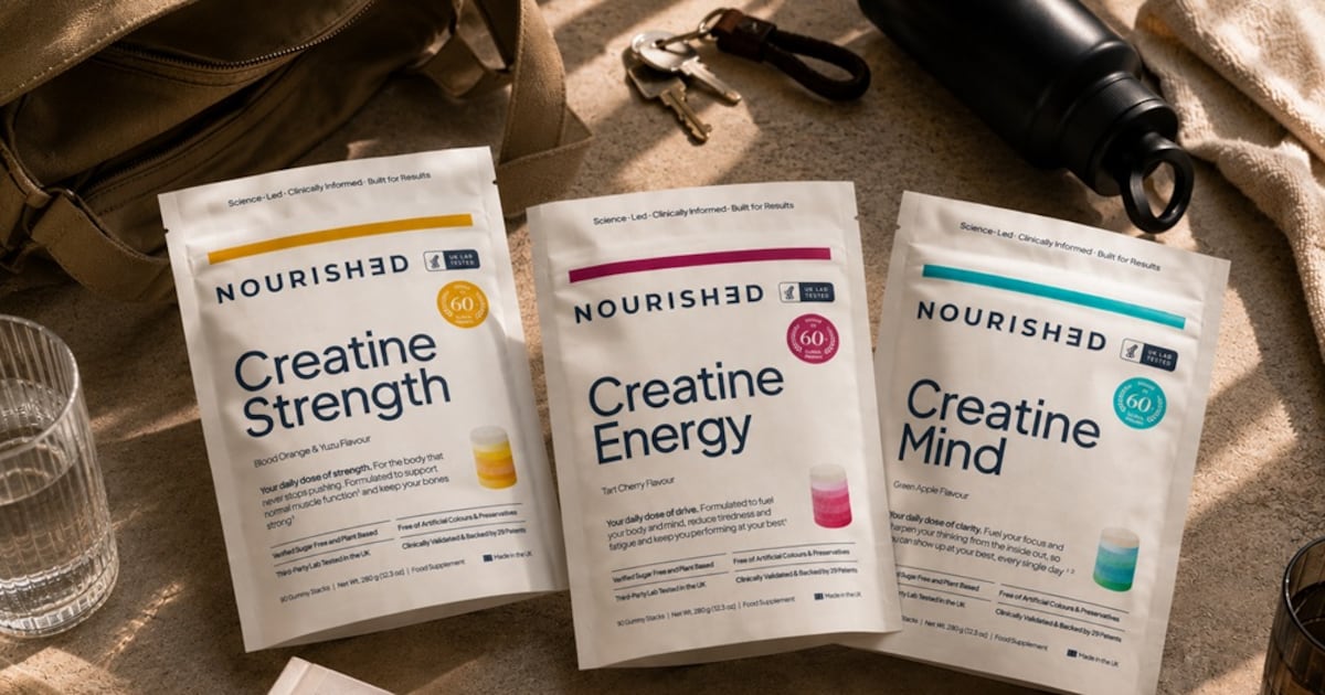 Nourished’s Creatine+ range targets muscle and mind
