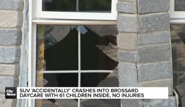 SUV accidentally driven into Montreal South Shore daycare, no injuries