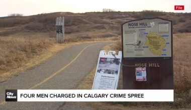Four men charged in Calgary crime spree