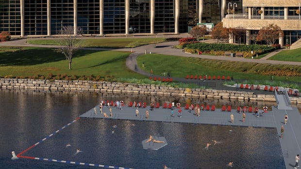 New swimming dock opens near history museum