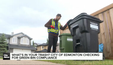 What’s in your trash? City of Edmonton checking for green bin compliance