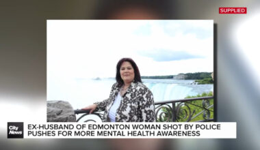 Former partner of Edmonton woman shot by Calgary Police pushes for better mental health awareness