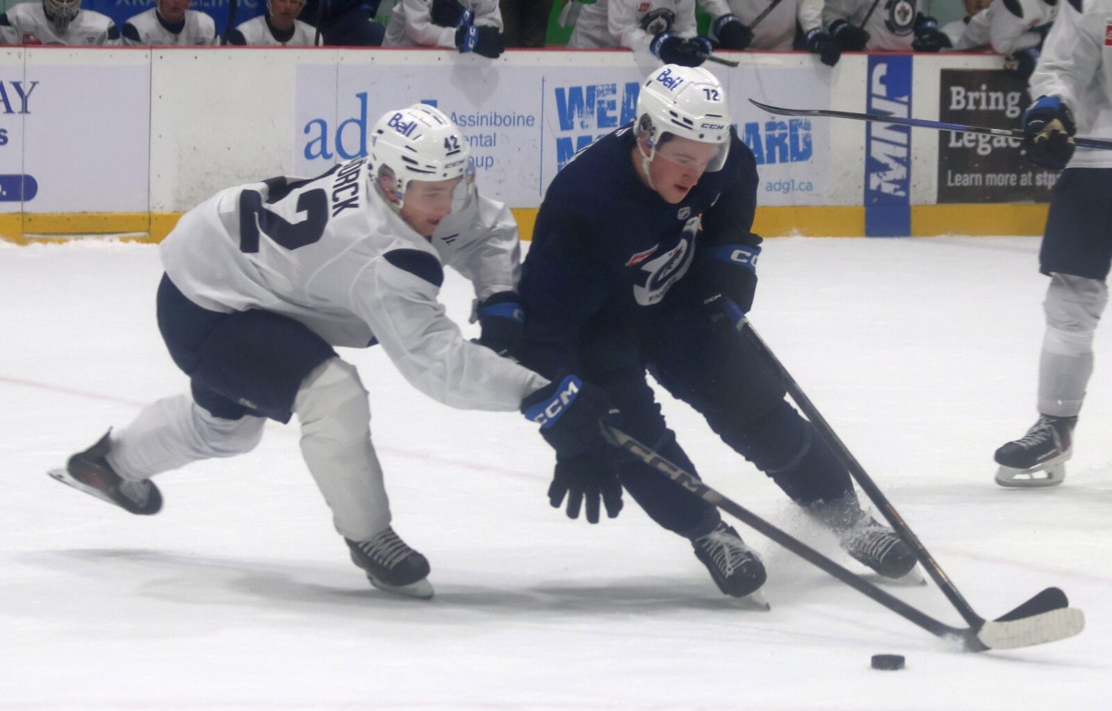 Owen Martin relies on experience at second Winnipeg Jets development camp – The Carillon