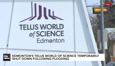 Edmonton's Telus World of Science temporarily shut down following flooding
