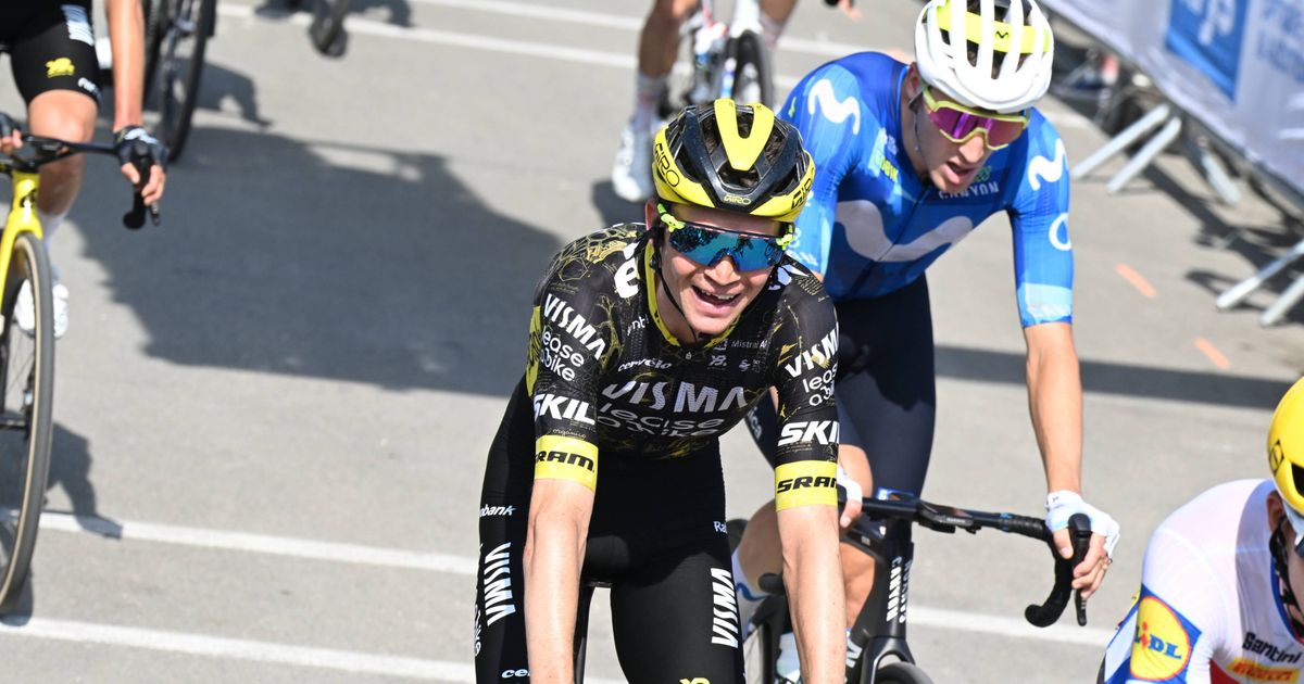Sepp Kuss is riding in the Tour de France with a broken... tooth