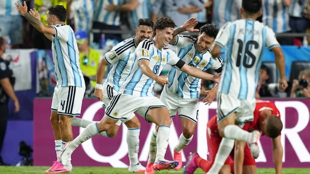 Alvarez's 112th-minute goal helps lift Argentina past Switzerland 3-1 and into World Cup semifinal